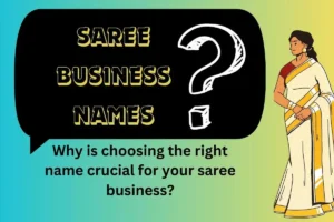 Saree business names