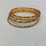 Micro Gold Plated Bangles 4 piece Bangle Set