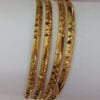 Micro Gold Plated Bangles 4 piece Bangle Set