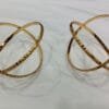 Micro Gold Plated Bangles 4 piece Bangle Set