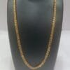 22"inch Long Micro Gold Plated Chain