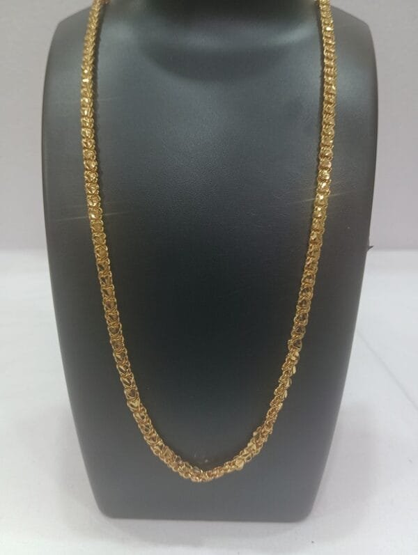 22"inch Long Micro Gold Plated Chain