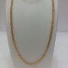 22"inch Long Micro Gold Plated Chain