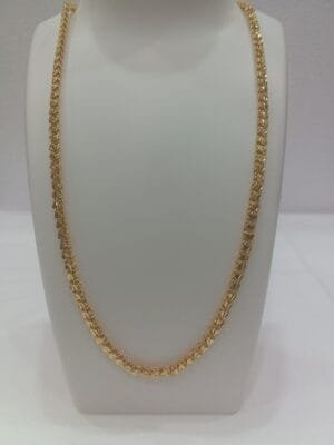 22″inch Long Micro Gold Plated Chain