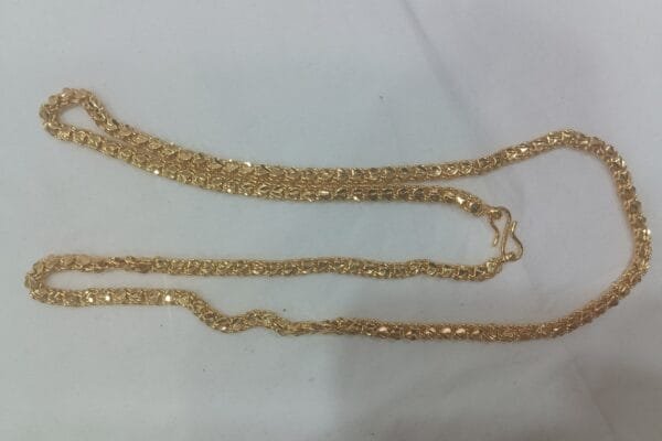 22"inch Long Micro Gold Plated Chain