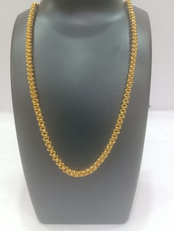 22"inch Long Micro Gold Plated Chain