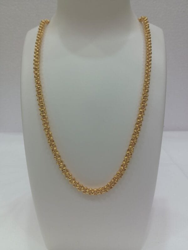 22″inch Long Micro Gold Plated Chain