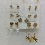 Latest Earrings & Studs 7 Pair Combo Set 7 Different Style