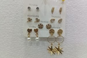 Latest Earrings & Studs 7 Pair Combo Set 7 Different Style