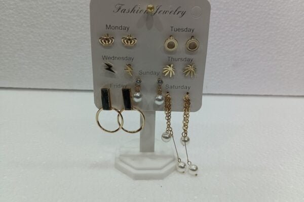 Latest Earrings & Studs 7 Pair Combo Set