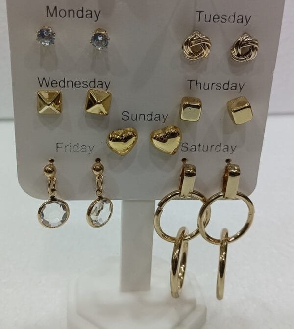 Latest Earrings & Studs 7 Pair Combo Set