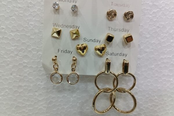 Latest Earrings & Studs 7 Pair Combo Set