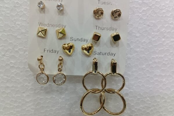 Latest Earrings & Studs 7 Pair Combo Set