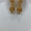 Designer Gold Plated Traditional Jhumka Earrings